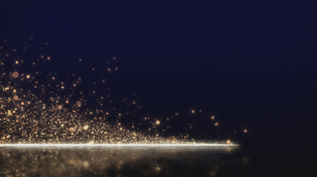 金色粒子演变LOGO片头AE模板