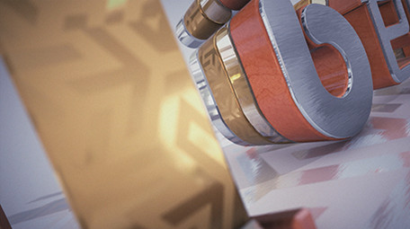 大气3D片头LOGO演绎AE模板