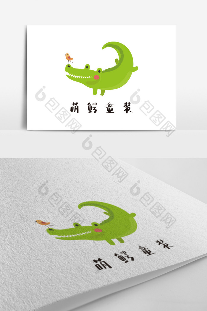 鳄鱼童装服装logo图片图片