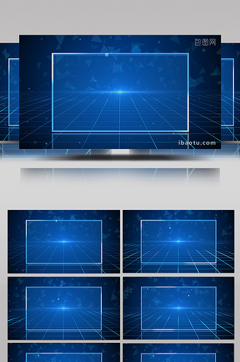 科技字幕版空间背景4K图片