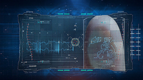 全息智能科技宣传图文展示AE模板