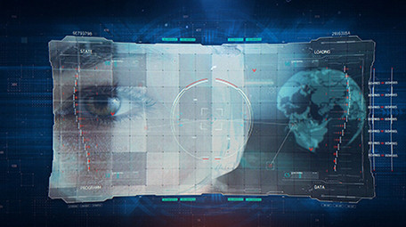 全息智能科技宣传图文展示AE模板