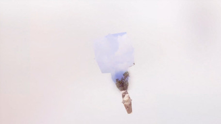 折纸晕染展开优雅幻灯片照片展示AE模板