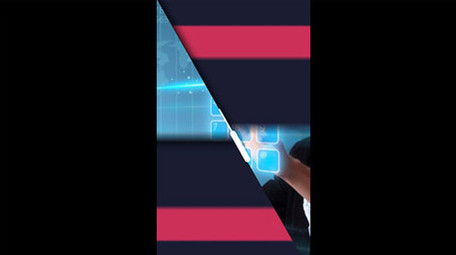 科技风商务企业宣传短视频广告动画AE模板