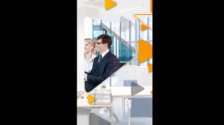 科技风简约商务企业宣传短视频动画AE模板