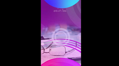 炫彩科技风简约商务企业短视频动画AE模板