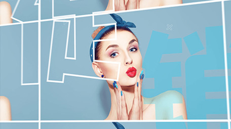 4K快闪图文展示宣传片头AE模板