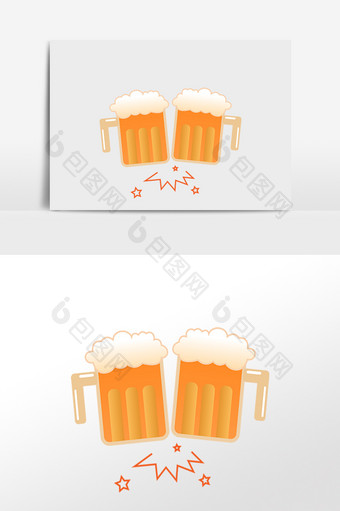 啤酒酒杯干杯杯子图片
