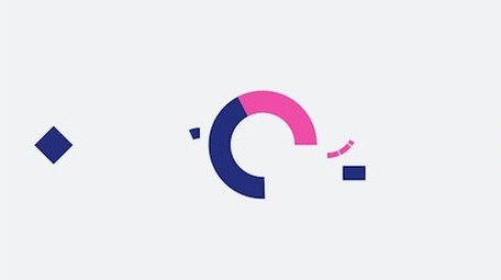 简洁图形运动片头LOGO展示动画PR模板