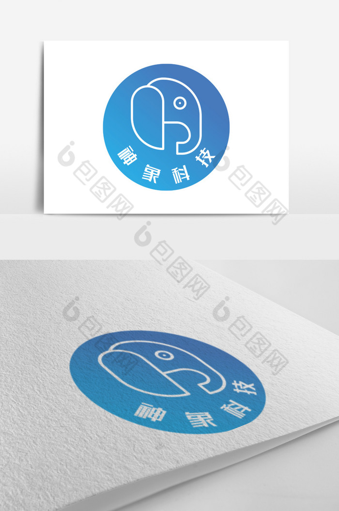 大象科技logo图片图片