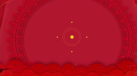 喜庆节日拜年片头LOGO标志动画PR模板