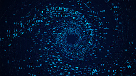 科技数字穿梭背景视频