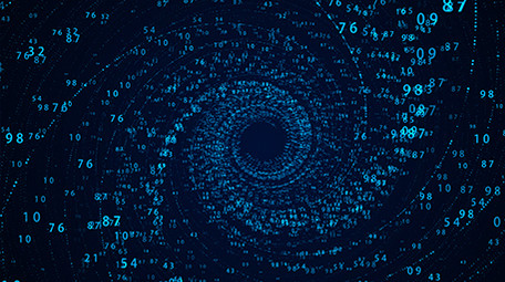 科技数字穿梭背景视频