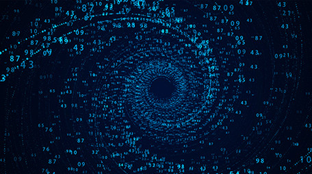 科技数字穿梭背景视频