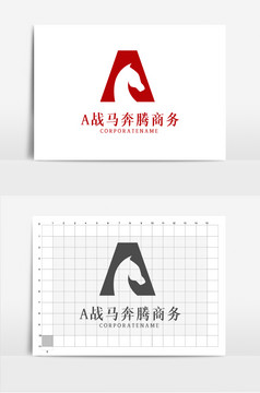 马logo战马字母