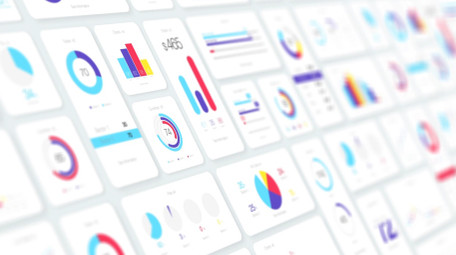 科技商务说明HUD信息图表素材库AE模板
