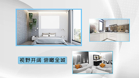 房地产公司大气图文宣传pr模板