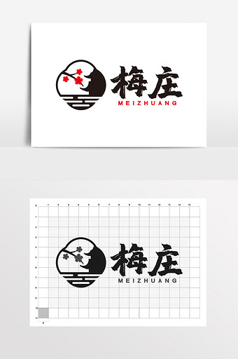 梅花logo图片