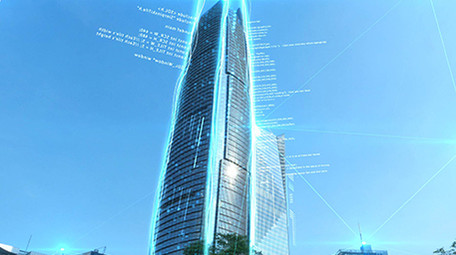 震撼科技连线互联网城市企业宣传AE模板