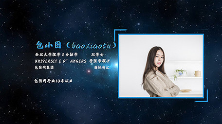 企业宣传人物图文介绍展示PR模板