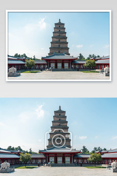 大慈恩寺大雁塔西安旅游