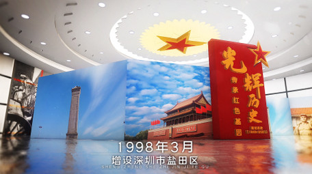 大气E3D历史时间轴照片墙AE模板