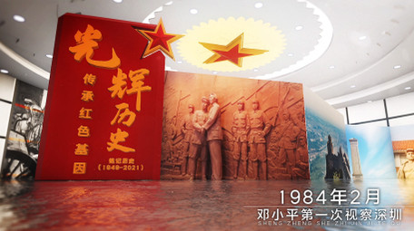 大气E3D历史时间轴照片墙AE模板