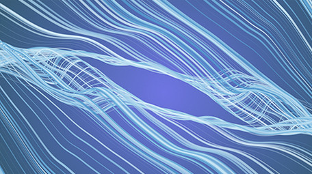 科技感曲线背景视频