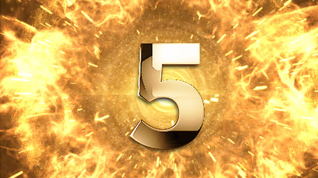 金色10秒倒计时年会开场片头ae模板