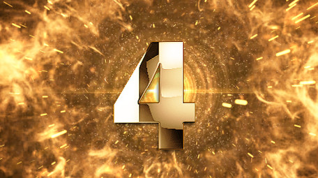 金色10秒倒计时年会开场片头ae模板