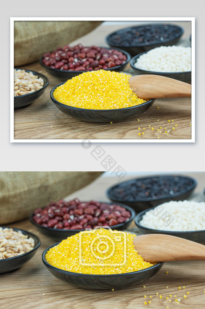 黄色玉米糁摄影图图片图片