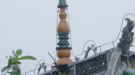 烟雨古风建筑实拍视频