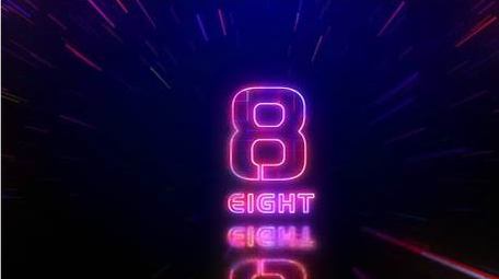 霓虹炫彩大气倒计时AE模板