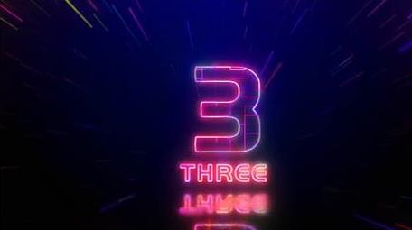 霓虹炫彩大气倒计时AE模板