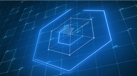 科技风数据分类立体报表ae模板