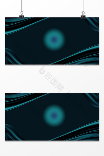 墨绿商务科技发布会纹理背景图片