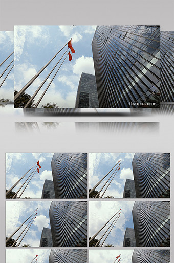 震撼超清4K城市高楼延时摄影拍摄片头片尾图片
