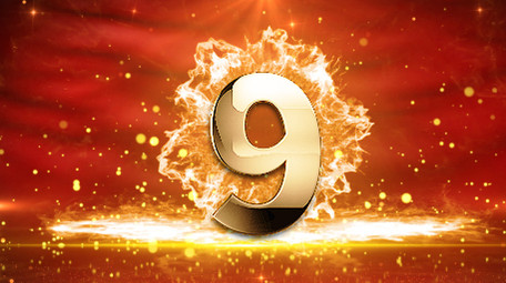 火焰10秒倒计时年会开场ae模板