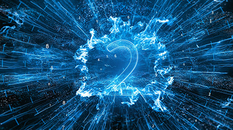 粒子空间企业年会倒计时图文回顾AE模板