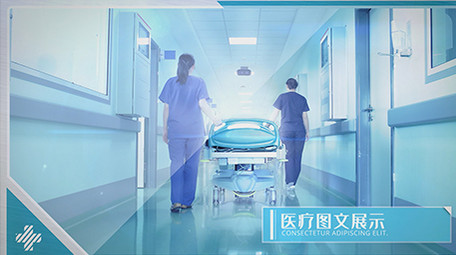 简洁医疗<strong>图文</strong>展示AE模板