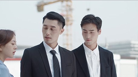 商务交流笑容近景实拍场景视频企业