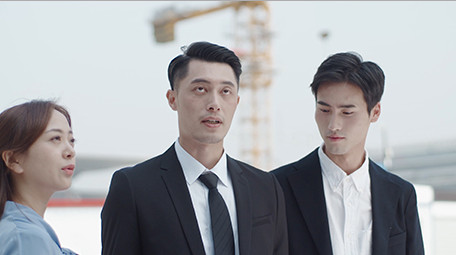 商务交流笑容近景实拍场景视频企业