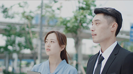 商务广告企业宣传实拍视频交流