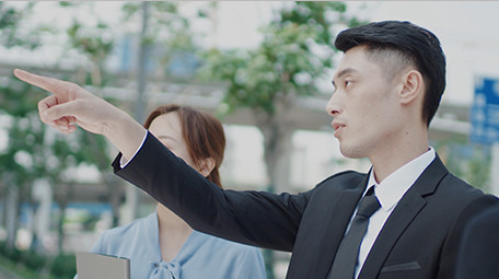 商务广告企业宣传实拍视频交流