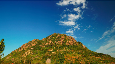 4k延时济南华山旅游风景区