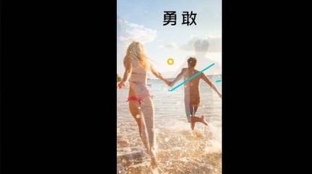 竖屏简约创意快闪图文展示PR模板