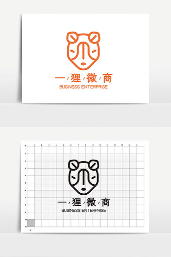 狐狸图形电商微商logovi图片