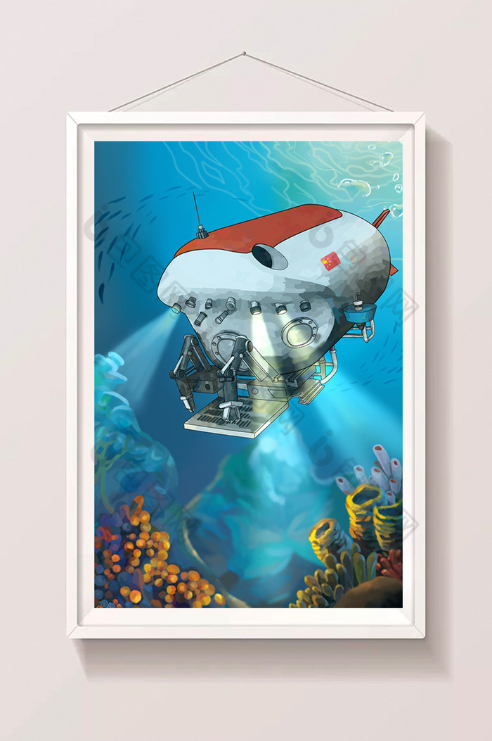 珊瑚蛟龙号海底图片