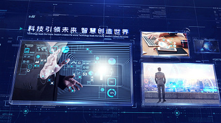 震撼蓝色科技多图文01