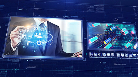 震撼蓝色科技多图文01